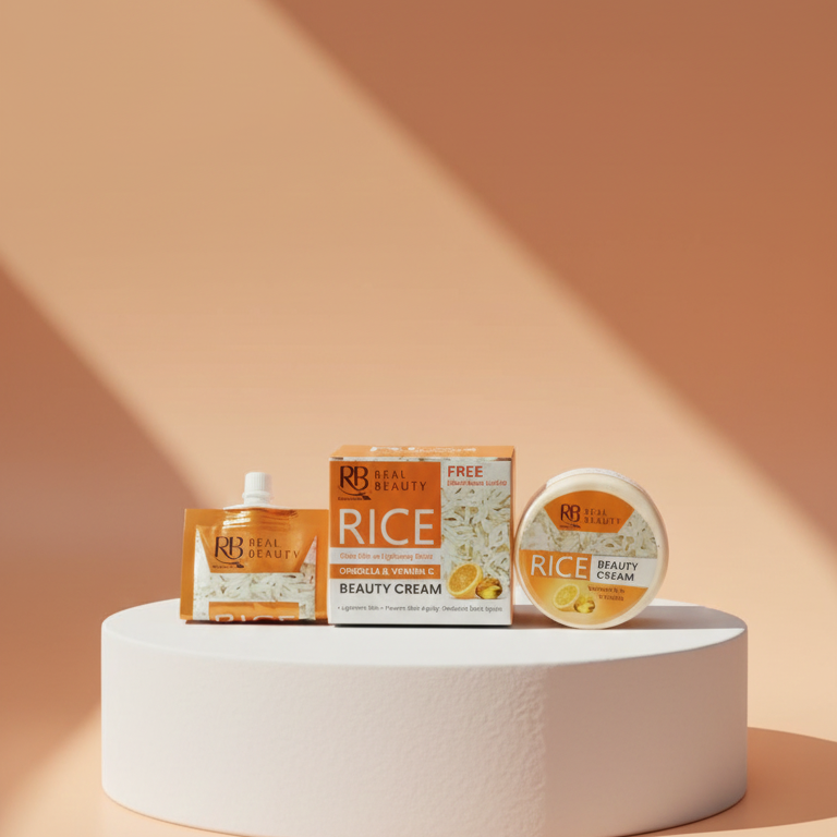 RB Rice Beauty Cream | Free Face Wash Included | Brightening & Nourishing Skincare