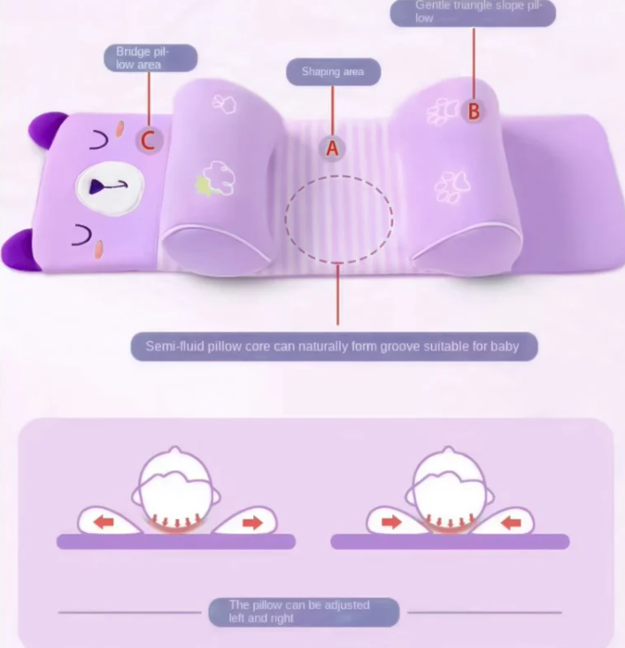 Baby Shaping Head Support Pillow (Imported)